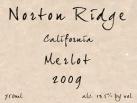 Norton Ridge - Merlot Napa Valley 0 (750ml)