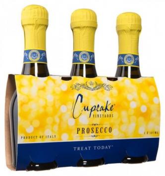 Cupcake - Prosecco 3 Pack NV (3 pack 187ml) (3 pack 187ml)