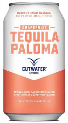 Cutwater Spirits - Grapefruit Tequila Paloma (4 pack cans) (4 pack cans)