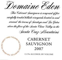 Mount Eden - Domaine Eden Cabernet Sauvignon NV (750ml) (750ml)