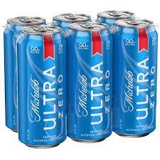 Anheuser-Busch - Michelob Ultra Zero (6 pack cans) (6 pack cans)