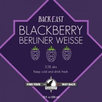 Back East - Blackberry Berliner Weisse (4 pack 16oz cans) (4 pack 16oz cans)