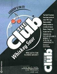 Club - Whiskey Sour (200ml) (200ml)
