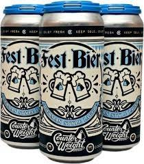 Counter Weight Brewing Co. - Counter Weight Fest Bier 4pk Can (4 pack cans) (4 pack cans)