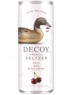 Decoy - Rose Black Cherry Hard Seltzer (4 pack cans) (4 pack cans)