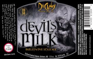 Duclaw Brewery - Devils Milk (6 pack bottles) (6 pack bottles)
