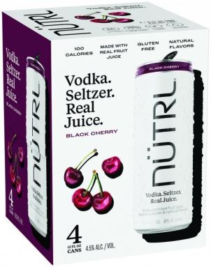 Ferrero Group - Nutrl Black Cherry 4pk Can (4 pack cans) (4 pack cans)