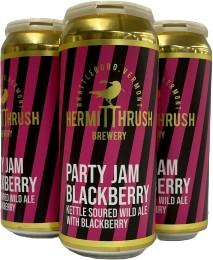 Hermit Thrush Brewing - Party Jam Blackberry (4 pack cans) (4 pack cans)