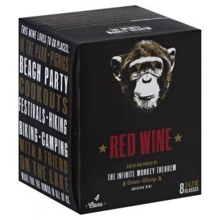 The Infinite Monkey Theorem - Red Wine NV (4 pack 250ml cans) (4 pack 250ml cans)