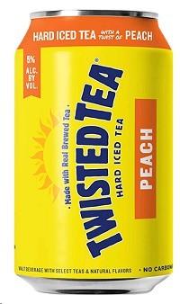 Twisted Tea - Peach Iced Tea (6 pack bottles) (6 pack bottles)